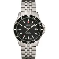 Swiss Alpine Military Quarzuhr 7022.1137SAM-1 in Silber | Gr.: