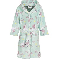 Playshoes Fleece-Bademantel Einhorn in mint | Gr.: 110/116