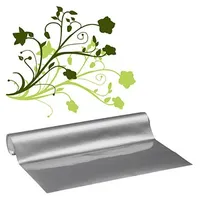 PlottiX Vinylfolie permanent silber 31,5 cm x 1,0 m,