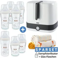 NUK Sterilisator, Sterilisatoren - Vaporisatoren Premium Starter-Set 11-tlg. -