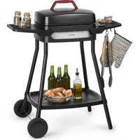 Klarstein Gatsby Elektrogrill Standgrill Tischgrill, Leistung: 2000 W, EasyGrill