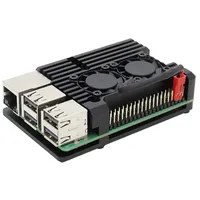 BerryBase Armor Gehäuse mit Lüfter für Raspberry Pi 3