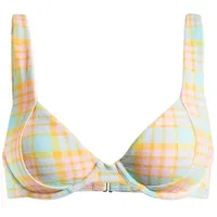 BILLABONG Bügel-Bikini-Top "Check Please Emma", XS, Cup B, bunt