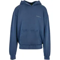 URBAN CLASSICS Small Embroidery Kapuzenpullover Space Blue XL
