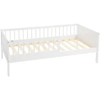 ML-Design Jugendbett ML-DESIGN 80 x 160 cm Kiefer weiß