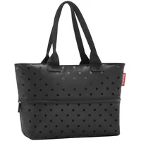 Reisenthel Shopper e1 glossy dots black