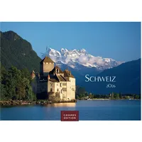 Casares Fine Art Edition Schweiz Kalender 2026 - Wandkalender