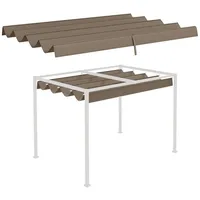 Outsunny Ersatzdach für 2,85 x 2 m Pergola, wasserabweisend