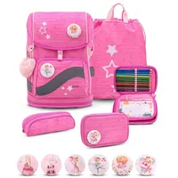Belmil Premium Smarty Plus Schulranzen-Set 4-tlg. - Candy