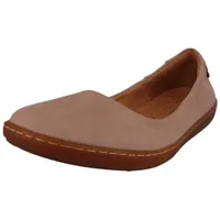 El Naturalista Damen Klassische Ballerinas Coral, Frauen Flats,Halbschuhe,Sommerschuhe,Slipper,Ballerina-Schuhe,Ballet-Flats,Cream,41 EU