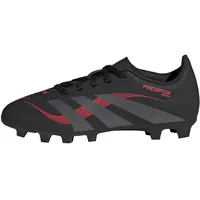 Adidas Predator Club FG/MG Kinder Core Black/Grey Four/Lucid Red