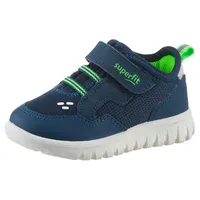 Superfit SPORT7 MINI Sneaker, Blau/Hellgrün 8000, 30 EU