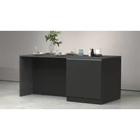 Kochstation Kücheninsel »Sole,Kochinsel,Küchenarbeitsblock,Inselküche,Arbeitsinsel«, Breite 200 cm mit 4 Türen,4
