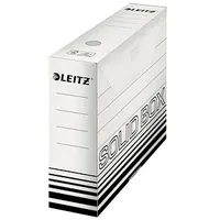 Leitz 10 LEITZ Archivbox Solid weiß 8,0 x 33,0