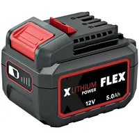 Flex Akku-Pack Li-Ion 12 V, 5,0 Ah, Werkzeugakku mit