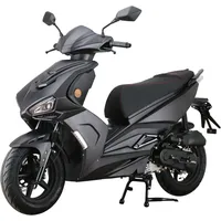 GT UNION Motorroller GT UNION "Striker 45", schwarz (schwarz,