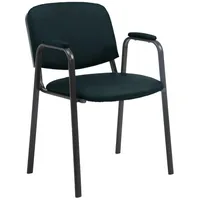 CLP Besucherstuhl, Schwarz, Textil, 53x79x55 cm, Arbeitszimmer, Besucherstühle
