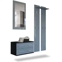 Vladon Kioto Garderobenset 170 x 35 x 200 cm