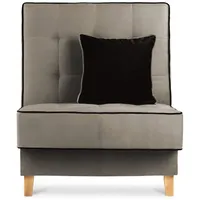 Konsimo Schlafsessel Dozer Velours 80 x 94 x 93