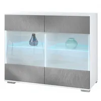 Vladon Kommode Bari V3 (Moderner Küchenschrank, mit 2 großen