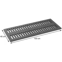 MCW Teak-Badematte MCW-M86 Braun 100 x 40 cm