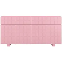 Skandica Sideboard, Cuba , rosa/pink , Maße cm, B:
