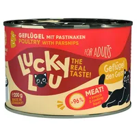 Lucky lou Lifestage Adult Geflügel 6 x 200 g