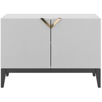 Visby Sideboard, weiß , Maße cm, B: 100,5 H: