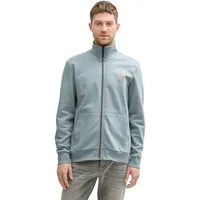 Tom Tailor Printed Stand-up Jacke Grey Mint M