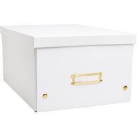 Exacompta 62358E 5x Aufbewahrungstbox flach A4 weiss