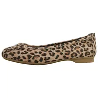 Jana Woms Ballerina für Damen, animal, Gr. 40 EU