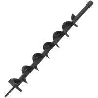 VidaXL Schneckenbohrer Stahl 80 mm