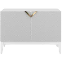 Visby Sideboard, weiß , Maße cm, B: 100,5 H: