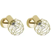 Beliani Wandleuchte , Deckenleuchte, Chenab E14