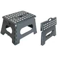 Gravidus Klapphocker Tritt Hocker Klapptritt Trittstufe Kunststoffhocker aus Kunststoff