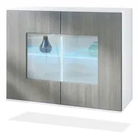 Vladon Kommode Grömitz V3 (Moderner Küchenschrank, mit 2 großen