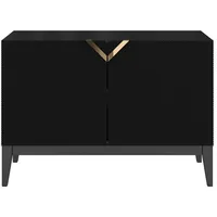Visby Sideboard, schwarz , Maße cm, B: 100,5 H: