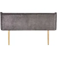 Idimex Kopfteil OVIO 160x190 cm grau