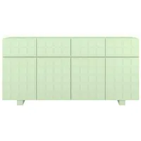 Skandica Sideboard, Cuba , grün , Maße cm, B: