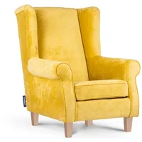 Konsimo Ohrensessel Miles Webstoff 82 x 105 x 97