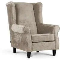 Konsimo Ohrensessel Miles Webstoff 82 x 105 x 97