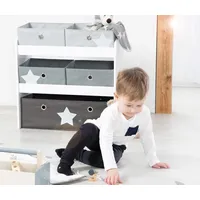 Roba Spielregal »Stars« - 63,5x29,5x67cm - weiß - Holz