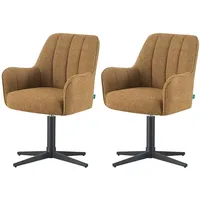 Dubi möbel Esszimmerstuhl, Currygelb, Textil, 58x87x62 cm, Esszimmer, Stühle,