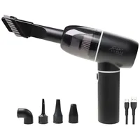 Sichler Haushaltsgeräte 4in1-Akku-Handstaubsauger & Gebläse, Brushless-Motor, HEPA, 14 kPa