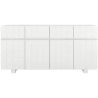Skandica Sideboard, weiß , Maße cm, B: 168,9 H: