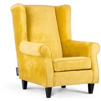 Konsimo Ohrensessel Miles Webstoff 82 x 105 x 97