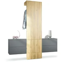Vladon Carlton Garderobe 157 x 193 x 35 cm
