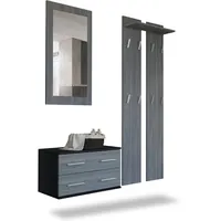 Vladon Kioto Garderobenset 170 x 35 x 200 cm