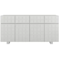 Skandica Sideboard, Cuba , grau , Maße cm, B: