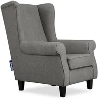 Konsimo Ohrensessel Miles Webstoff 82 x 105 x 97